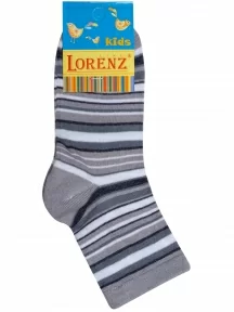 Комплект из 5 пар детских носков LORENZLine, 5-Л31, СЕРЫЕ
