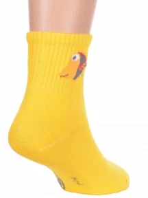 Детские спортивные носки Hobby Line, Ндх3594, ЖЕЛТЫЕ