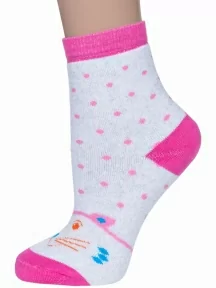 Детские махровые носки Альтаир, С112, БЕЛЫЕ