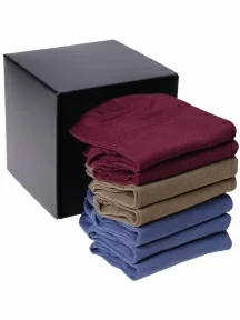 Набор мужских укороченных носков из мерсеризованного хлопка, 7 пар (ТМ Sergio di Calze), PG-17SC7-7, микс 2