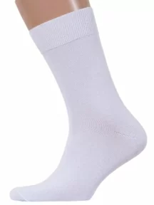Набор из 30 пар мужских носков "Бизнес" (RuSocks / Орудьевский трикотаж), РуС-30, белые