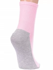 Женские спортивные носки "Красная ветка", С-2246, РОЗОВЫЕ