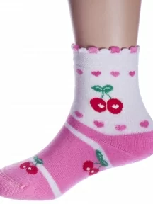 Набор для девочек из 10 пар махровых носков LORENZline, Л12-10, микс 1