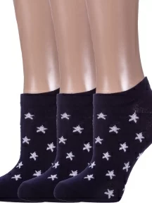 Комплект из 3 пар детских носков "Красная ветка", 3-С-1706, СИНИЕ