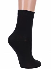 Комплект из 2 пар женских носков Брестские (БЧК), 2-14с1100, рис. 607, ЧЕРНЫЕ