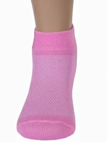 Детские носки с сеточкой RuSocks (Орудьевский трикотаж) РОЗОВЫЕ (Д-36)