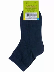 Детские носки из 100% хлопка LORENZline, Л56М, ТЕМНО-СИНИЕ