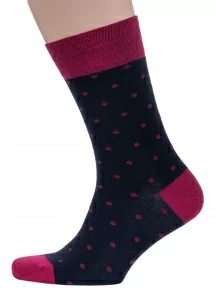 Мужские носки Grinston socks (PINGONS), 18D1, БОРДОВЫЕ