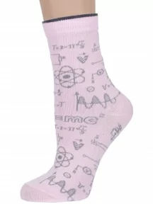 Комплект из 2 пар детских носков "Красная ветка", 2-С-2153, РОЗОВЫЕ