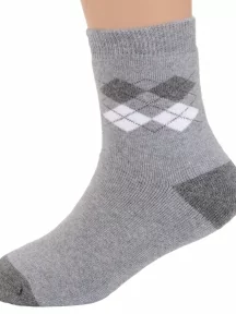 Детские махровые носки RuSocks (Орудьевский трикотаж), Д-49, СЕРЫЕ