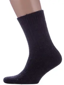 Мужские полушерстяные носки RuSocks (Орудьевский трикотаж) ЧЕРНЫЕ (М-580)