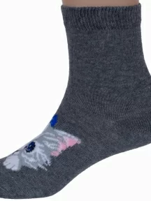 Детские носки RuSocks (Орудьевский трикотаж), Д3-13030, рис. 02, ТЕМНО-СЕРЫЕ