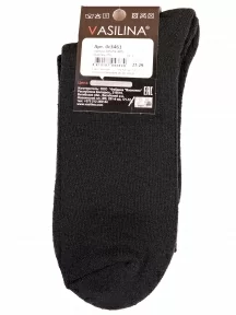 Мужские носки VASILINA, 0с3461, ЧЕРНЫЕ