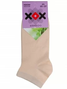 Женские бамбуковые носки ХОХ, G-1125, БЕЖЕВЫЕ