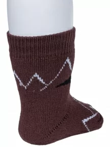 Детские махровые носки Альтаир, С129, КОРИЧНЕВЫЕ