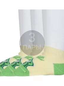 Комплект из 3 пар детских носков "Борисоглебский трикотаж", 3-8С927, ЖЕЛТЫЕ