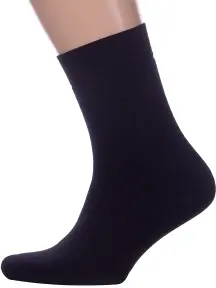 Мужские махровые носки RuSocks (Орудьевский трикотаж) ЧЕРНЫЕ (М3-33066)
