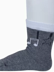 Детские носки RuSocks (Орудьевский трикотаж), Д3-13790, рис. 03, ТЕМНО-СЕРЫЕ