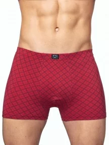 Мужские трусы-боксеры SD (by Salvador Dali), SD2052-2, КРАСНЫЕ