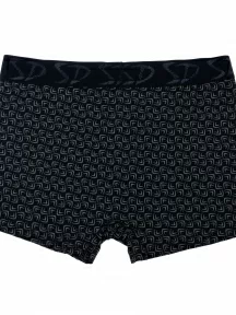 Мужские трусы-боксеры SD (by Salvador Dali), SD2023-2, ЧЕРНЫЕ