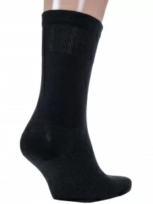 Мужские медицинские носки с серебром Dr. Feet (PINGONS), 15DF5, ЧЕРНЫЕ