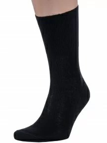 Мужские медицинские носки из 100% хлопка Dr. Feet (PINGONS), 15DF2, ЧЕРНЫЕ