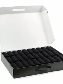 Набор из 30 пар мужских носков "Нева-Сокс", НС-30-0, черные