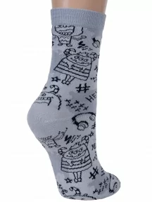 Детские носки "Красная ветка", С-2147, СЕРЫЕ