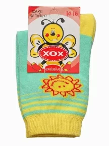 Детские носки ХОХ, d-1101, САЛАТОВЫЕ