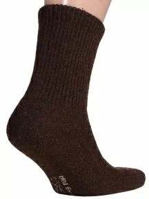 Носки из монгольской шерсти (Монголка), 01104, ШОКОЛАД