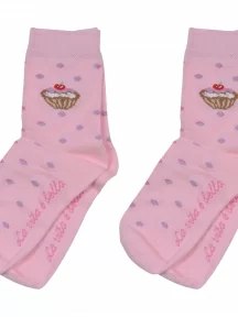 Комплект из 2 пар детских носков ХОХ, 2-D-3R8, РОЗОВЫЕ