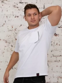 Мужская футболка TIME FIRE, TF21_02, БЕЛАЯ