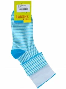 Детские носки LORENZline, Л4, БИРЮЗОВЫЕ