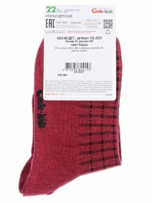 Детские носки Conte kids, 13С-9СП, рис. 927, БОРДОВЫЕ