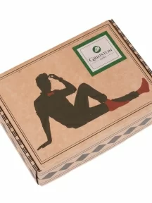 Набор укороченных мужских носков из 100% хлопка, 10 пар (ТМ Grinston socks) микс (PG-15D12-10k)