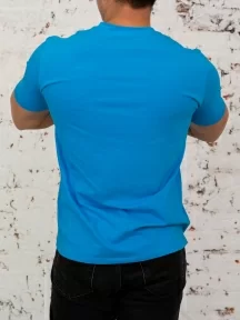 Мужская футболка TIME FIRE, TF21_04, ГОЛУБАЯ