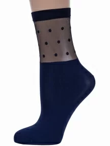 Женские носки Conte, 19С-29СП, MARINO, темно-синие