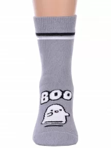 Детские махровые носки Брестские (БЧК), 14С3060, рис. 409, СВЕТЛО-СЕРЫЕ