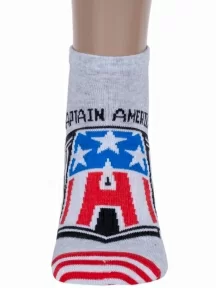 Мужские короткие носки Marvel DiWaRi, 17С-141СПМ, рис. 074, СВЕТЛО-СЕРЫЕ