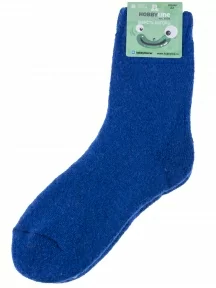 Детские теплые носки Hobby Line, 7645, СИНИЕ