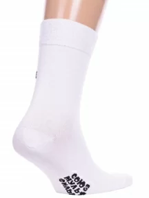 Мужские носки Брестские (БЧК), 23С2155, рис. 493, БЕЛЫЕ