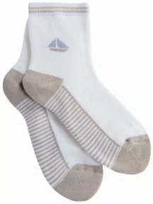 Детские махровые носки LORENZline, Л82, КРЕМОВЫЕ