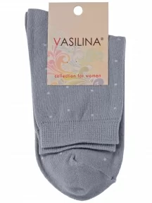 Женские носки VASILINA, 2С3206, СЕРЫЕ