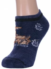 Женские махровые шерстяные носки АЛЬТАИР, ДМ-50, ДЖИНС