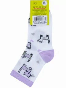 Детские носки LORENZline, Л98, СИРЕНЕВЫЕ