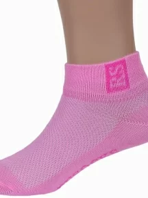 Детские носки с сеточкой RuSocks (Орудьевский трикотаж) РОЗОВЫЕ (Д-36)