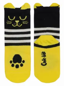 Детские короткие носки Conte kids рис. 319, ЖЕЛТЫЕ (17С-59СП)