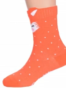 Детские носки Conte kids рис. 604, МАНДАРИНОВЫЕ (17С-59СП)