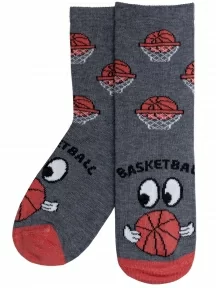 Детские носки RuSocks (Орудьевский трикотаж), Д3-13500, рис. 05, СЕРЫЕ