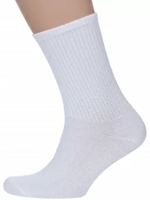 Мужские носки VASILINA, 1С4161, БЕЛЫЕ, рис. 0